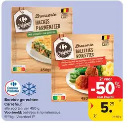 Carrefour Bereide gerechten Carrefour aanbieding