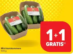 Carrefour Mini-komkommers aanbieding