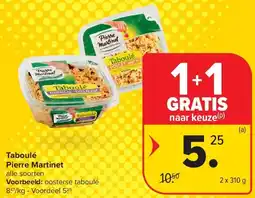 Carrefour Taboulé Pierre Martinet aanbieding