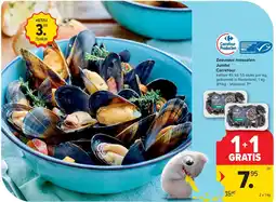 Carrefour Zeeuwse mosselen Jumbo Carrefour aanbieding