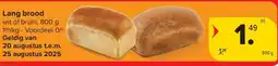 Carrefour Lang brood aanbieding