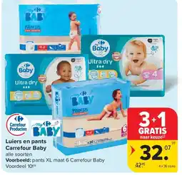 Carrefour Luiers en pants Carrefour Baby aanbieding
