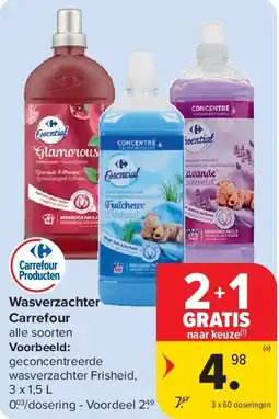 Carrefour Wasverzachter Carrefour aanbieding