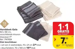 Carrefour Handdoek Gaïa aanbieding