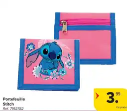 Carrefour Portefeuille Stitch aanbieding
