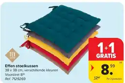 Carrefour Effen stoelkussen aanbieding