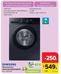 Carrefour Wasmachine WW1UDG5B25ABEN aanbieding