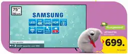 Carrefour SAMSUNG UE75DU7150 4K TV aanbieding