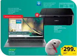 Carrefour A317-55P + Printer Pixma MG3650S All-in-One Canon aanbieding
