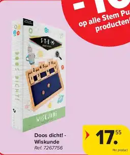 Carrefour Doos dicht! - Wiskunde aanbieding