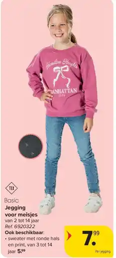Carrefour Jegging voor meisjes aanbieding
