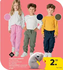 Carrefour T-shirt voor kinderen aanbieding
