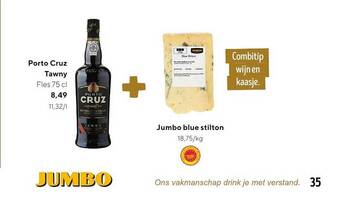 Jumbo Porto Cruz Tawny aanbieding