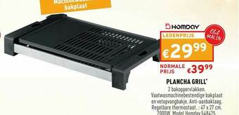 Trafic Plancha Grill aanbieding