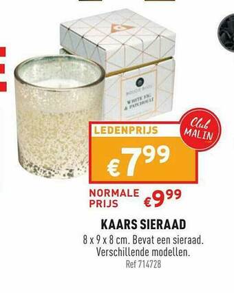 Trafic Kaars Sieraad aanbieding