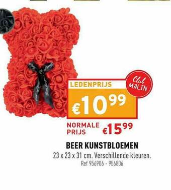 Trafic Beer Kunstbloemen aanbieding