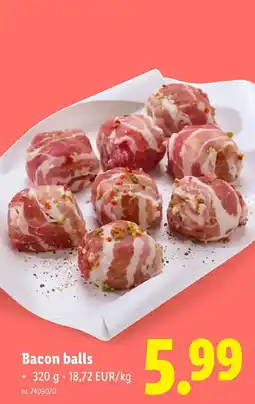Lidl Bacon balls aanbieding