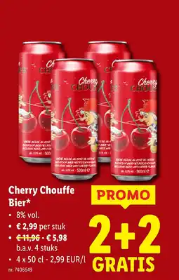 Lidl Cherry Chouffe Bier aanbieding