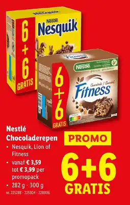 Lidl Nestlé Chocoladerepen aanbieding