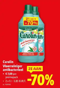 Lidl Carolin Vloerreiniger Antibacterieel aanbieding