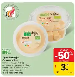 Carrefour Aperitie apjes Carrefour Bio aanbieding