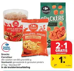 Carrefour Snacks Carrefour aanbieding