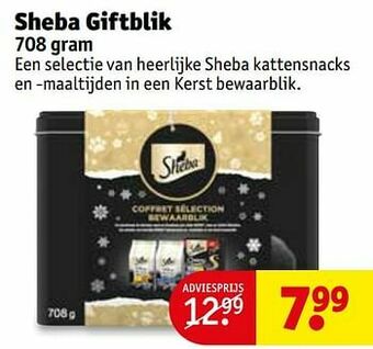 Kruidvat Sheba giftblik aanbieding