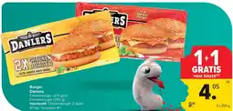 Carrefour Burger Danlers aanbieding