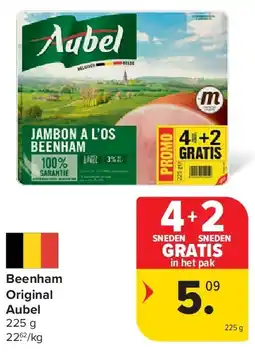 Carrefour Beenham Original Aubel aanbieding