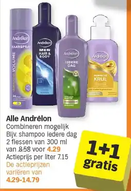 Albert Heijn Alle Andrélon aanbieding