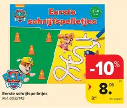 Carrefour Eerste schrijfspelletjes aanbieding