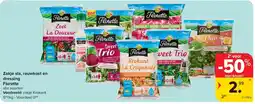 Carrefour Zakje sla, rauwkost en dressing Florette aanbieding