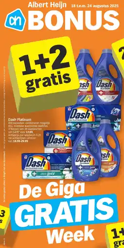 Albert Heijn Dash Platinum aanbieding