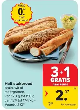 Carrefour Half stokbrood aanbieding