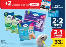 Carrefour Gamma Tena aanbieding