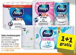 Albert Heijn Nalys keukenpapier aanbieding
