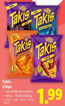 Lidl Takis Chips aanbieding