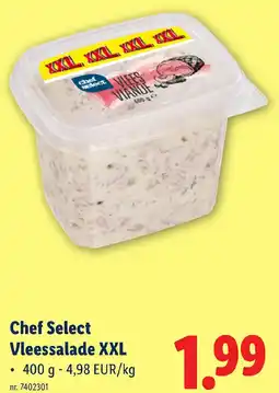 Lidl Chef Select Vleessalade XXL aanbieding