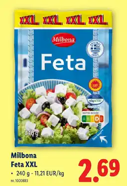 Lidl Milbona Feta XXL aanbieding