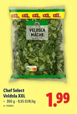 Lidl Chef Select Veldsla XXL aanbieding