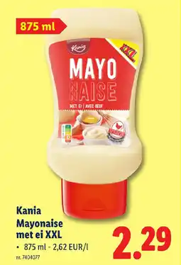 Lidl Kania Mayonaise met ei XXL aanbieding