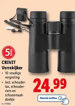 Lidl Crivit verrekijker aanbieding