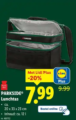 Lidl Parkside lunchtas aanbieding