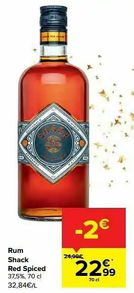 Rum shack red spiced