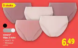 Lidl Esmara slips, 5 stuks aanbieding