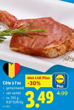 Lidl CĂ´te Ă l'os aanbieding
