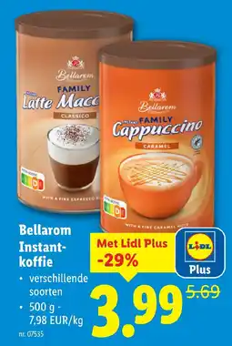 Lidl Bellarom Instantkoffie aanbieding