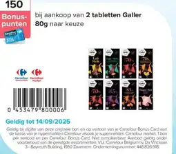 Carrefour Galler tabletten aanbieding