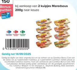 Carrefour Maredsous 2 kuipjes aanbieding