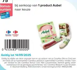 Carrefour Aubel aanbieding